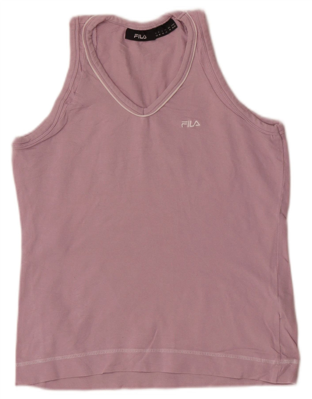 Fila Damevest Top UK 12 Medium Pink Bomuld