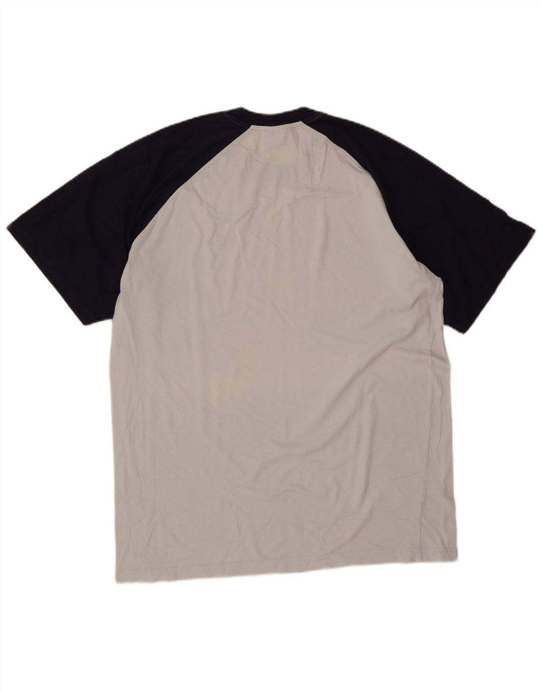 Fila Herre T-Shirt Top XL Grå Colourblock Bomuld