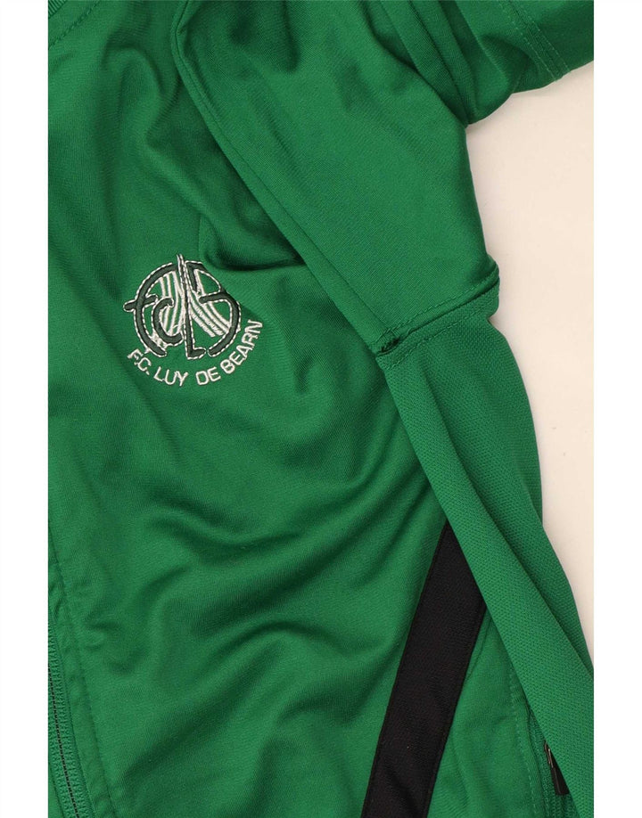 Nike drenge Dri Fit træningsdragt topjakke 10-11 år mellemgrøn farveblok