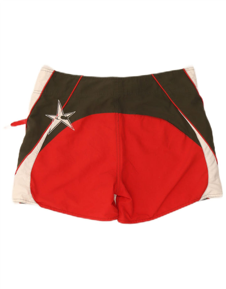 O'NEILL Grafiske badeshorts til mænd Medium White Colourblock Polyester