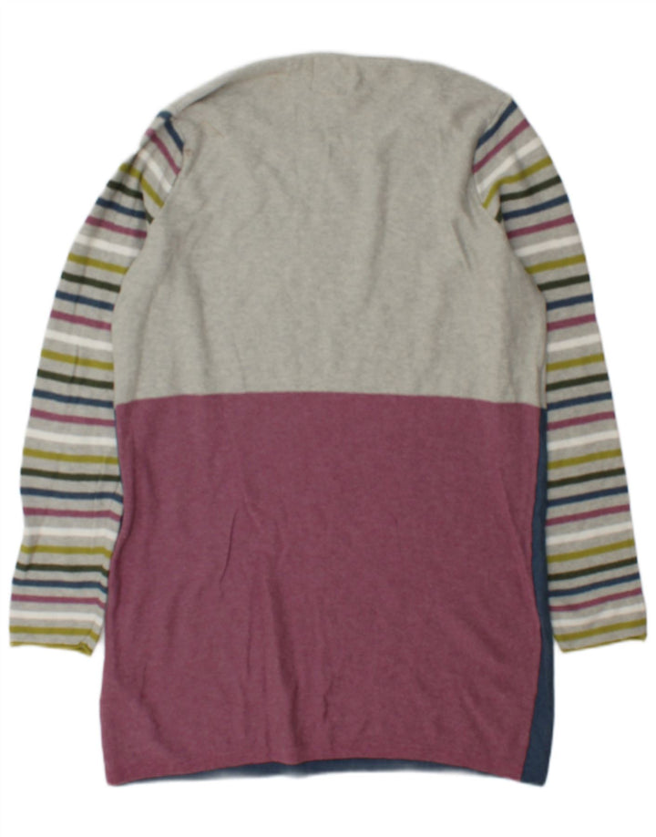 White Stuff Dame Langærmet Jumper Dress UK 14 Medium Grey Colourblock