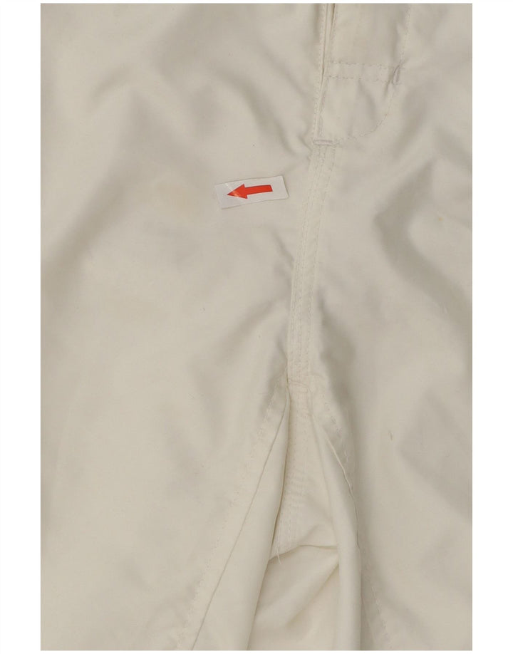 Nike Herre grafiske svømmeshorts Medium White Geometrisk Polyester