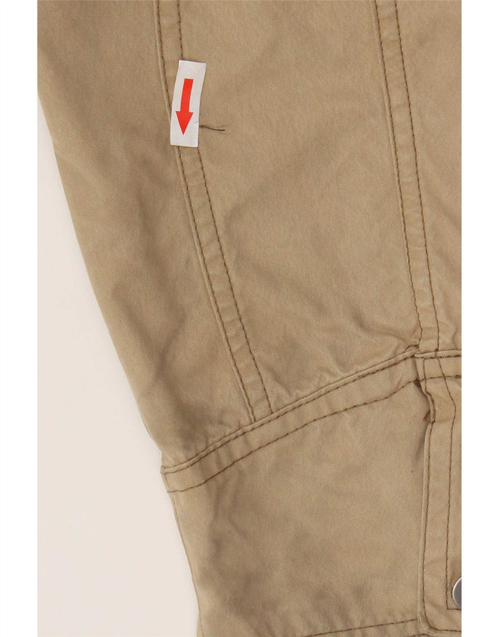 Braddock Herre Utility Jacket UK 40 Large Beige Cotton