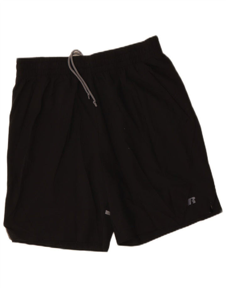 RUSSELL ATHLETIC Sportsshorts til mænd store sorte polyester