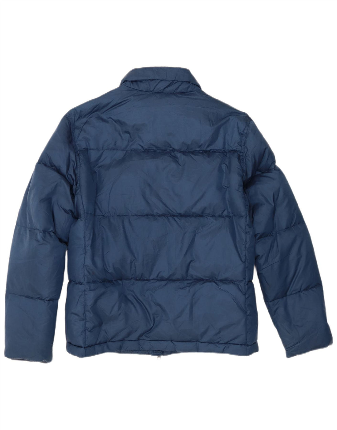 Massimo Dutti Herre polstret jakke UK 40 Large Navy Blue Polyester