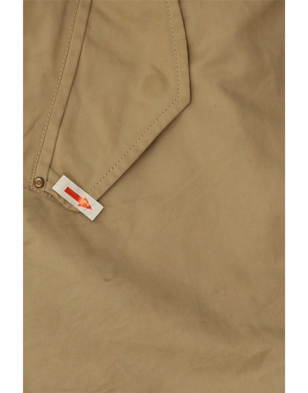 Zara Dame Hooded Parka Jacket UK 16 Large Beige