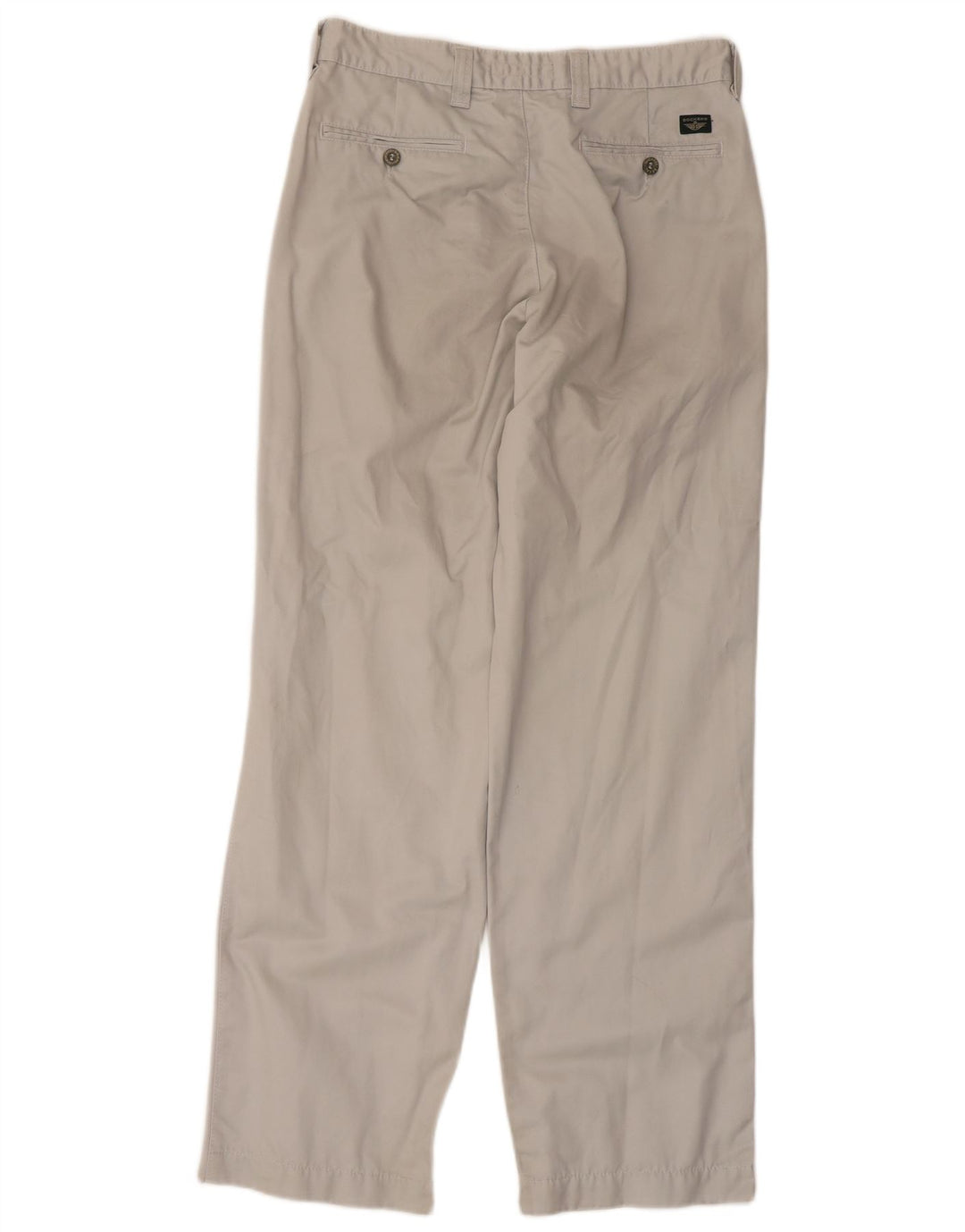 Dockers Straight Chino-bukser til mænd W31 L32 Grå