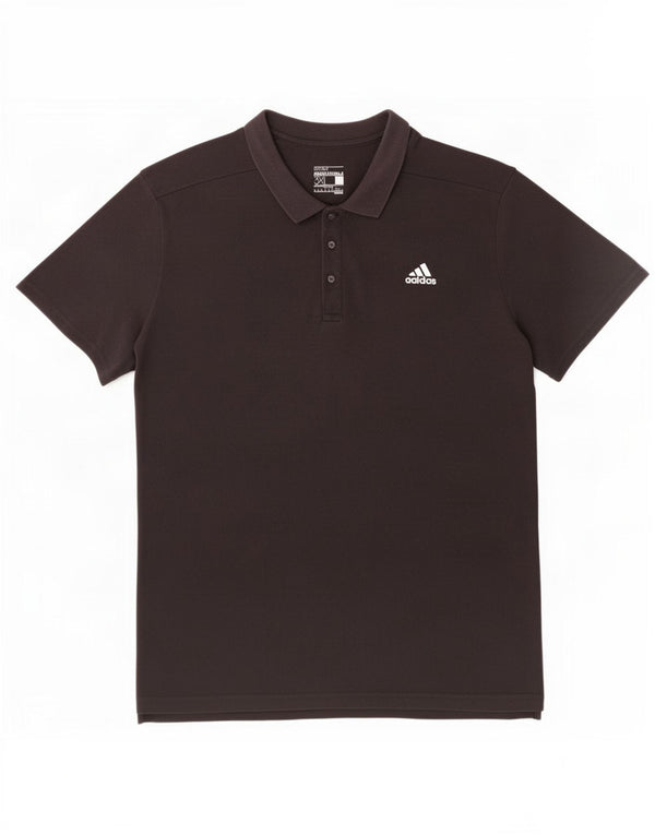 Adidas Herre Climalite Polo Shirt 3XL Sort Bomuld