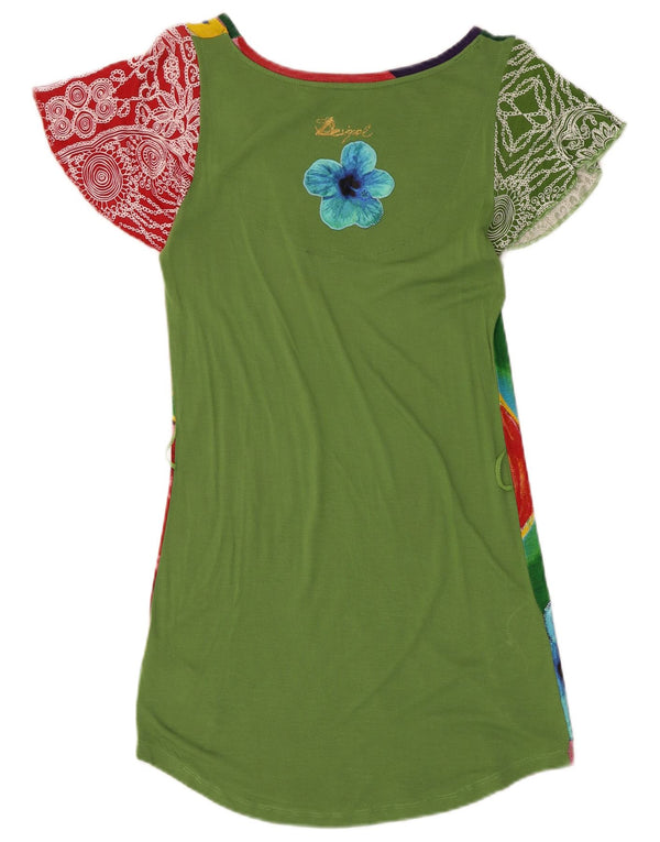 Desigual Kvinders Grafisk Tunikakjole UK 8 Small Multicolored Paisley