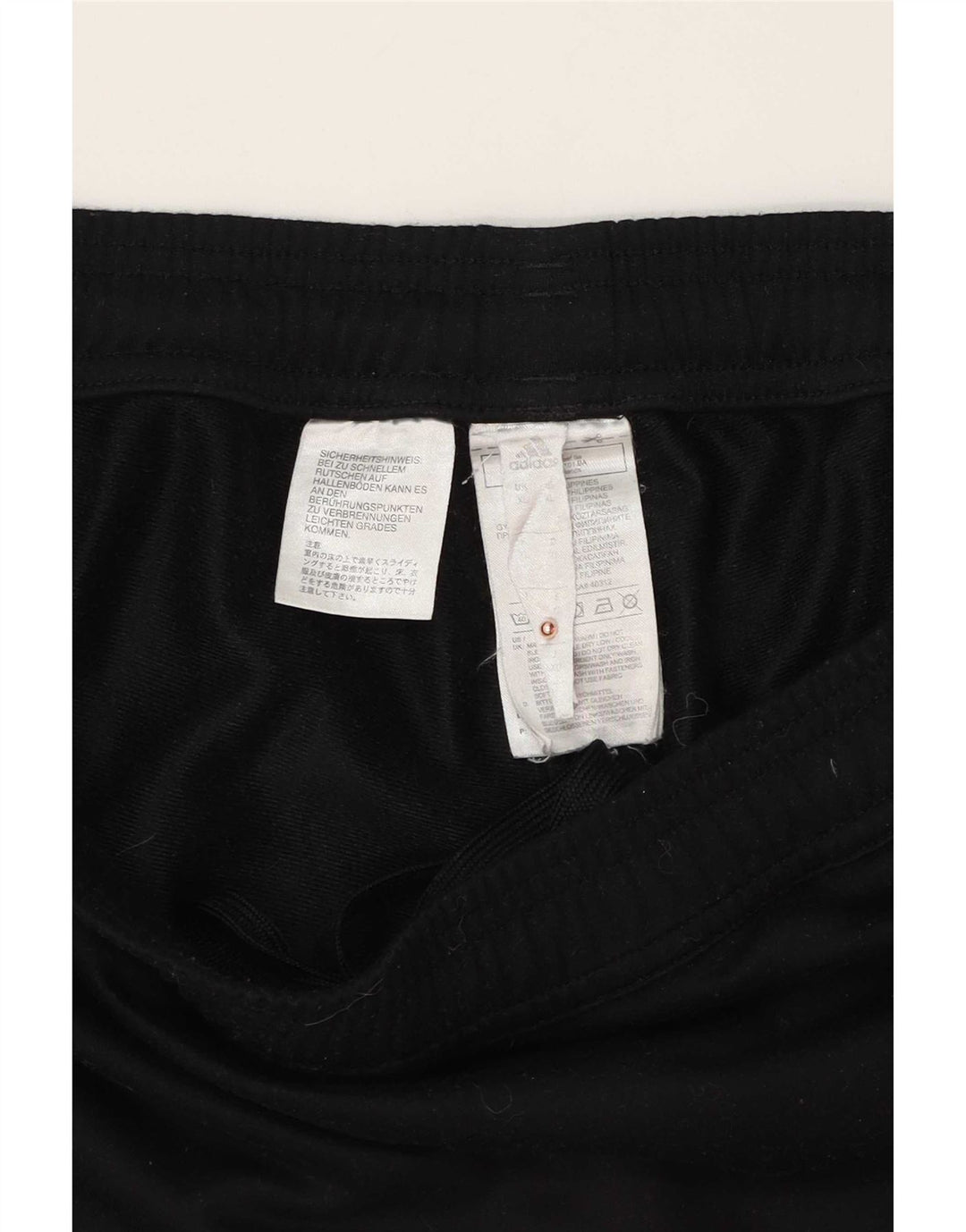 Adidas Træningsdragt bukser til mænd XL sort polyester