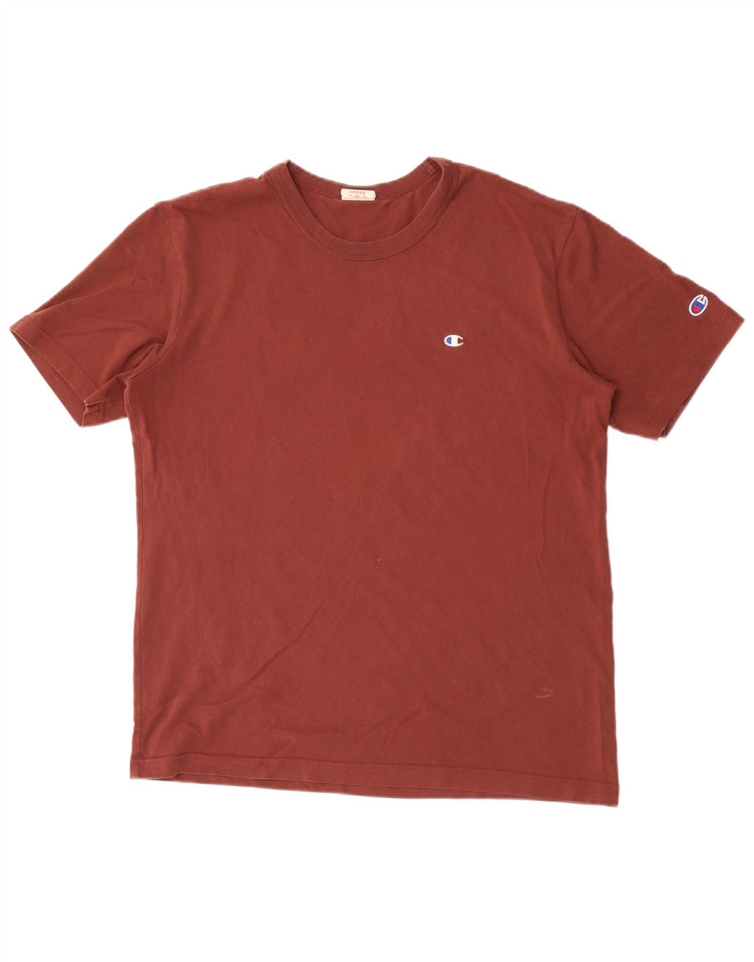 Champion Dame T-Shirt Top UK 16 Stor Brun