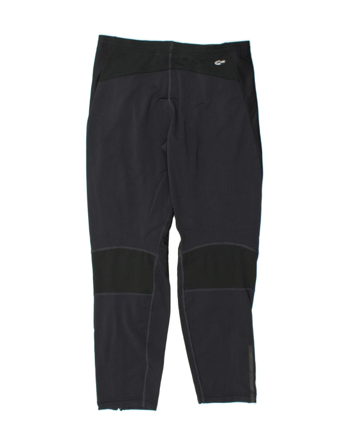 ADIDAS Womens Clima Proof Tracksuit Trousers UK 10 Small Black Polyester Vintage Adidas and Second-Hand Adidas from Messina Hembry 
