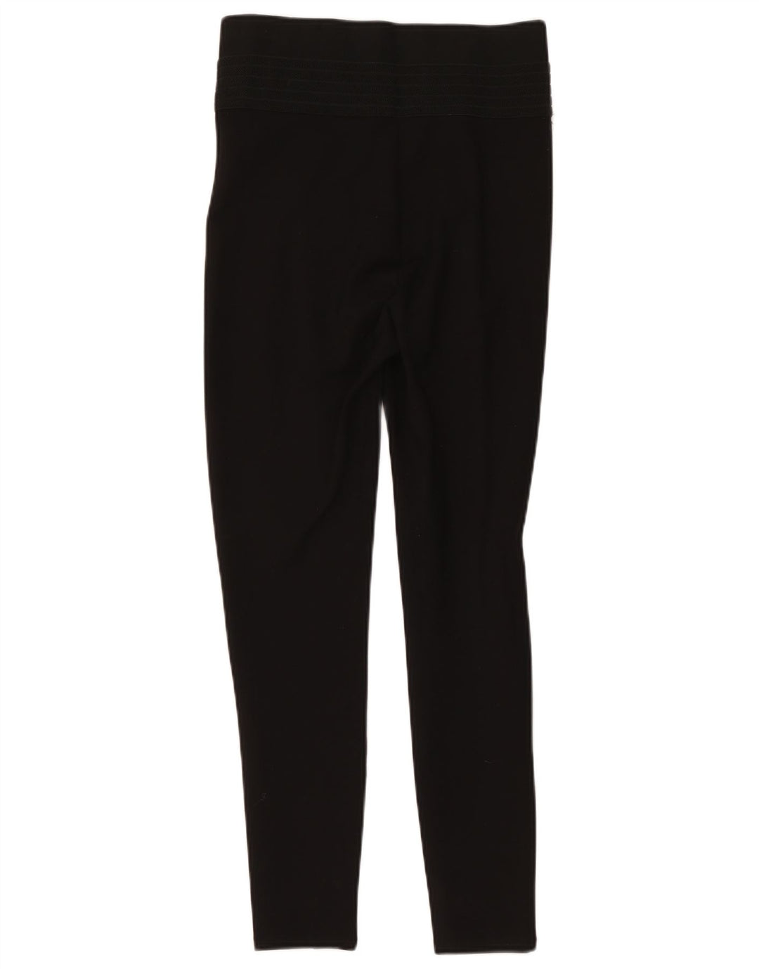 Zara Dame Leggings UK 12 Medium Sort Polyester