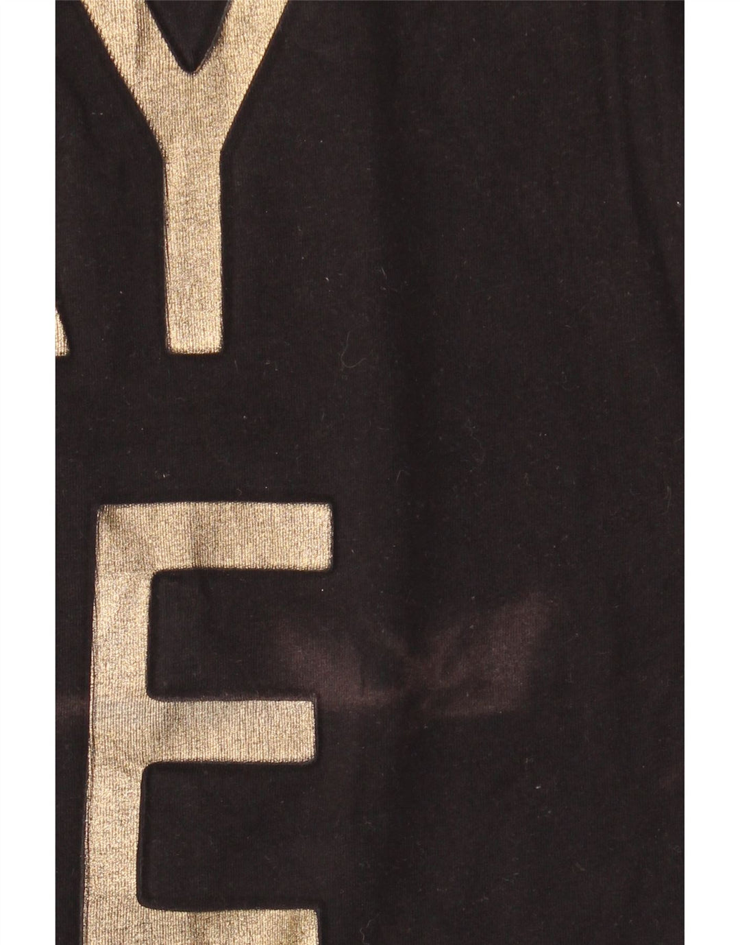 Trussardi Jeans Dame Grafisk T-Shirt Top UK 14 Medium Sort