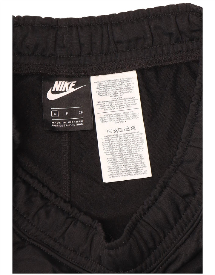NIKE Træningsdragt bukser til mænd Joggers Small Black Colourblock Polyester