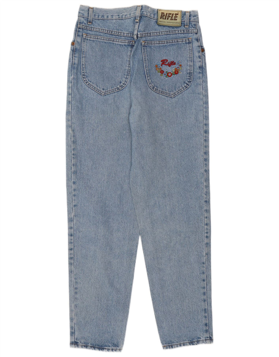 Rifle Dame High Rise Tapered Jeans W28 L29 Blå