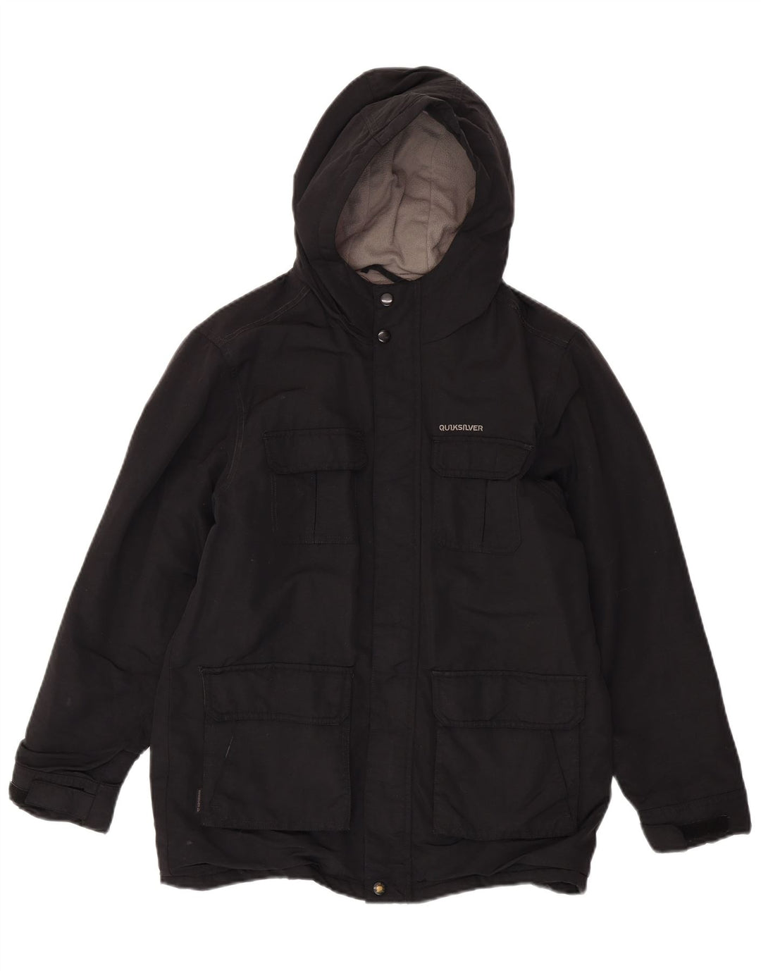Quiksilver hættejakke til drenge 13-14 år sort