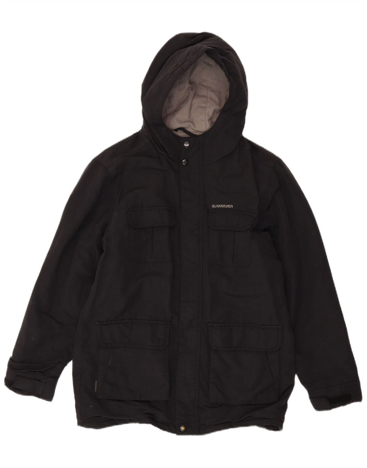 Quiksilver hættejakke til drenge 13-14 år sort
