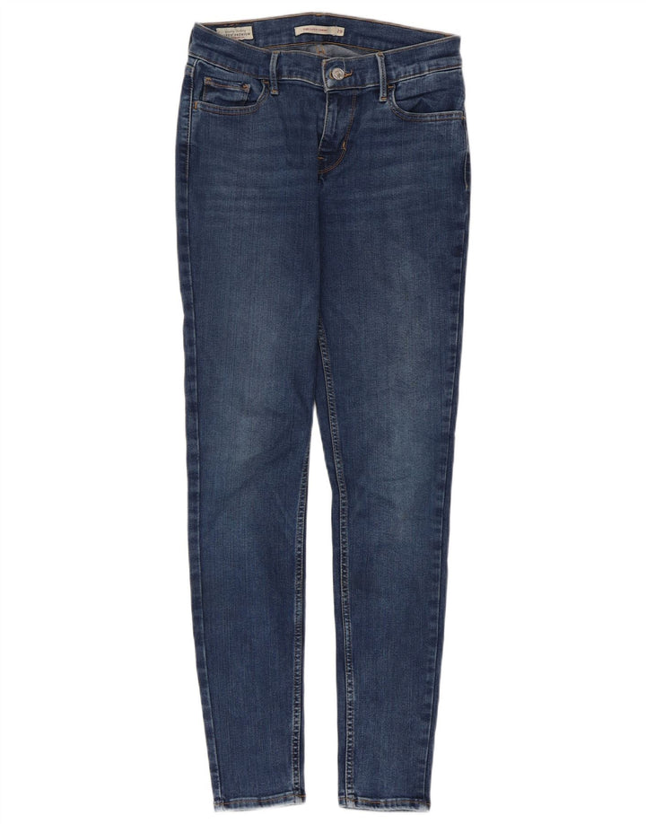Levi's Dame 710 Super Skinny Jeans W29 L29 Blå