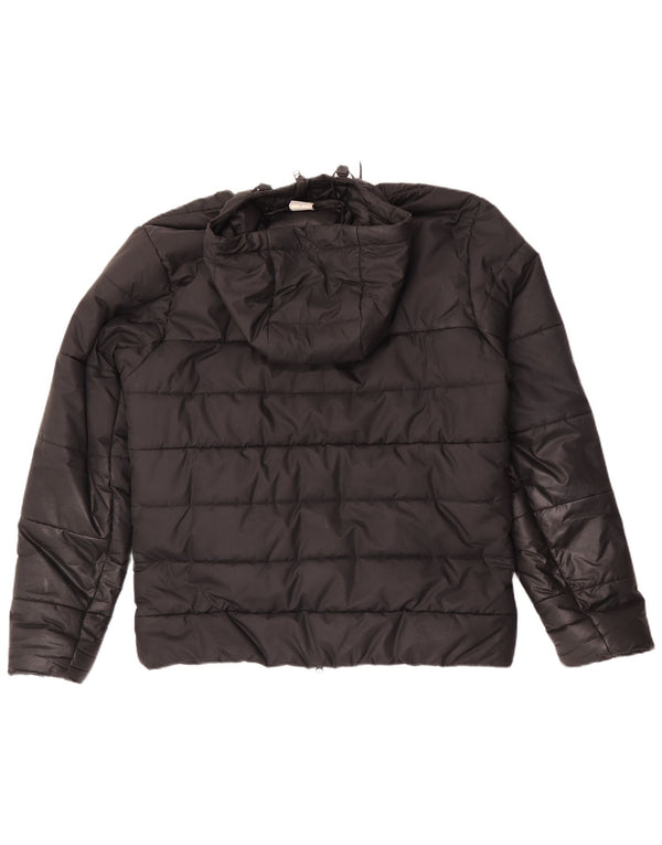 Nike Herre Therma-Fit grafisk polstret hættejakke UK 40 Large Black