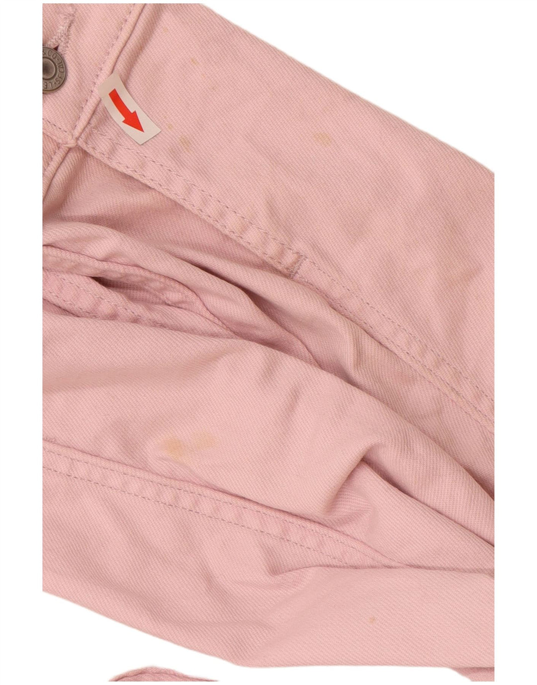 Levi's Dame denimjakke UK 18 XL Pink Bomuld