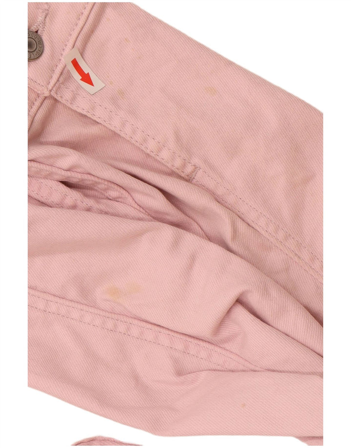 Levi's Dame denimjakke UK 18 XL Pink Bomuld