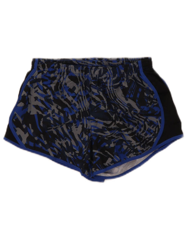 Nike piger Dri Fit sportsshorts 10-11 år medium marineblå camouflage