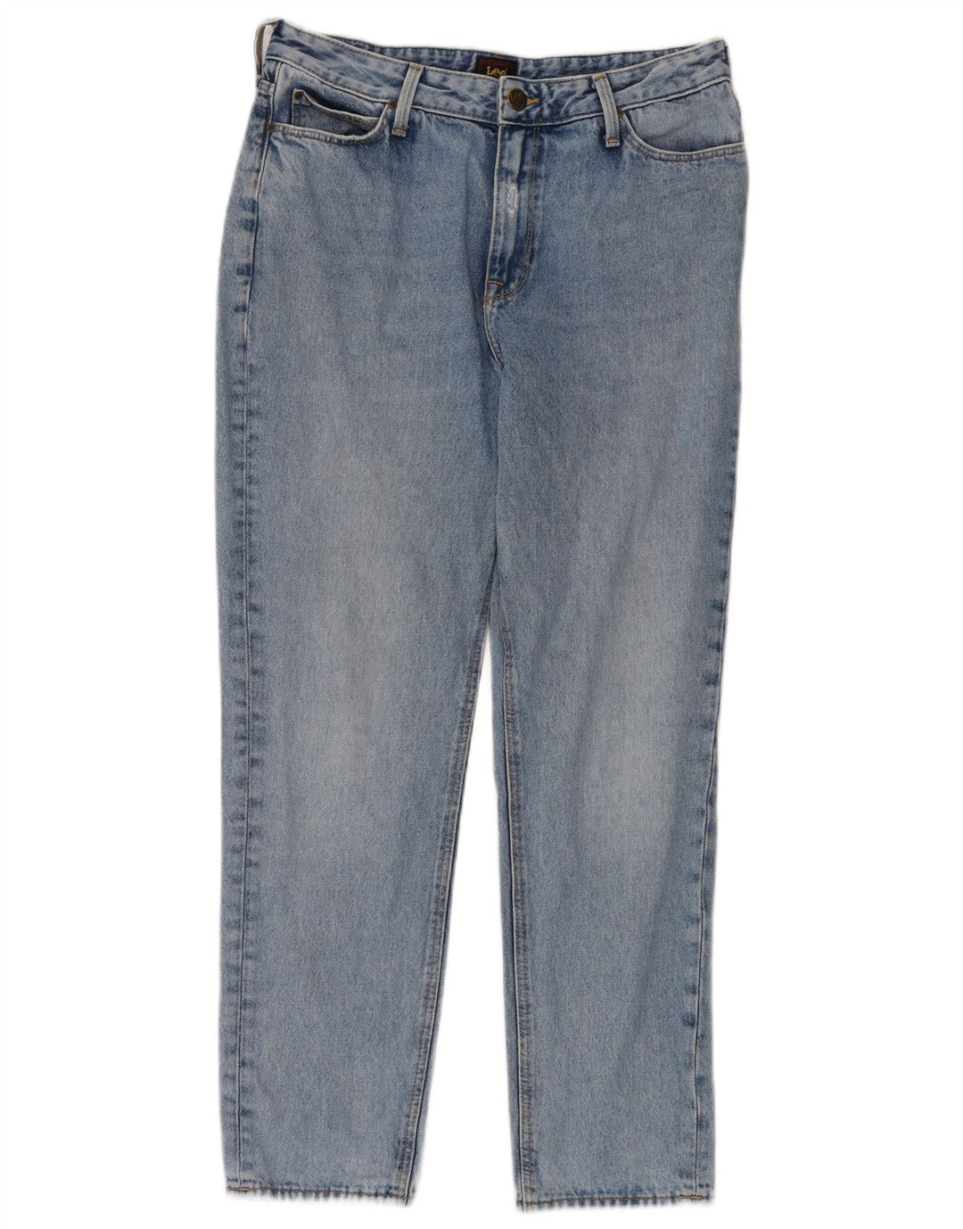 Lee Herre Mom Straight Jeans W30 L31 Blå Bomuld