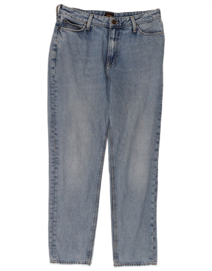 Lee Herre Mom Straight Jeans W30 L31 Blå Bomuld
