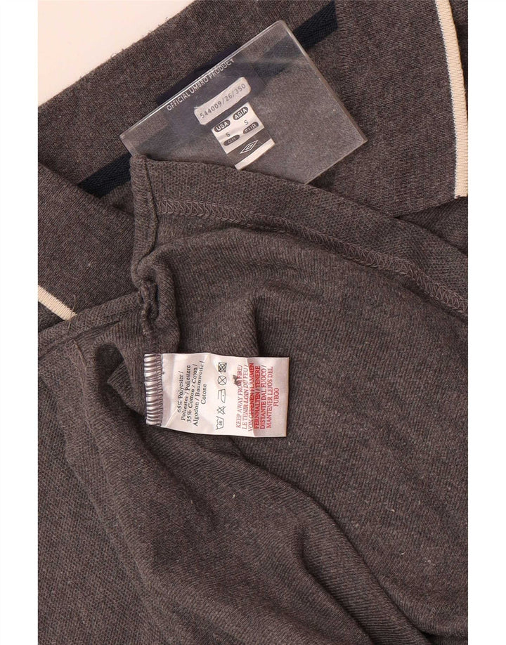 Umbro Herre Polo Shirt Lille Grå Polyester