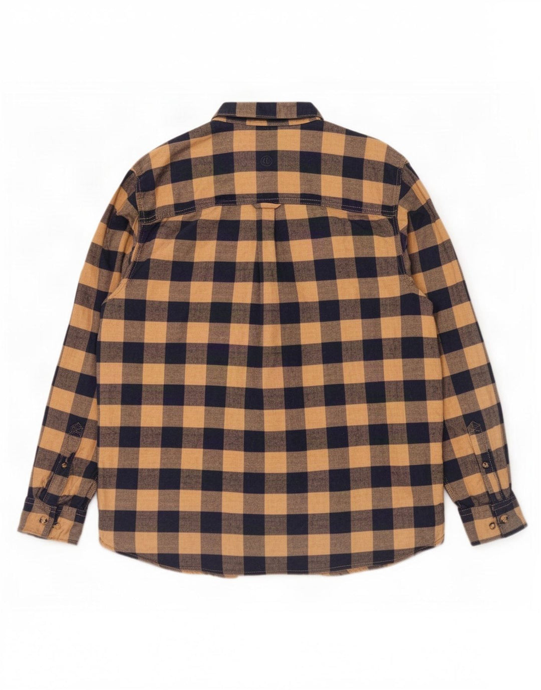 Fat Face Herre Flannel Shirt XL Beige Gingham Cotton
