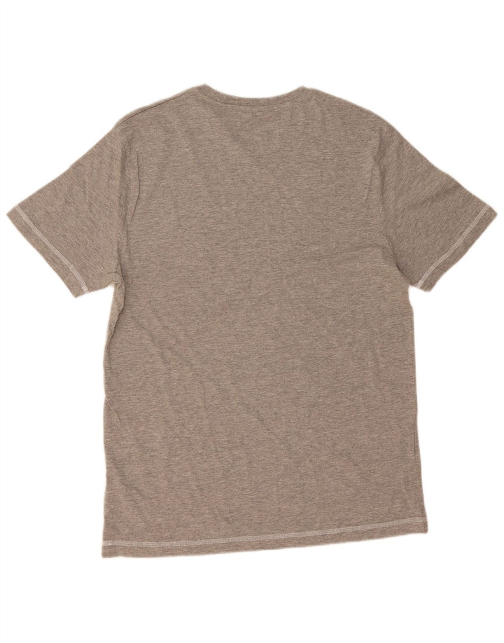 PENGUIN Mens T-Shirt Top Large Grey Cotton