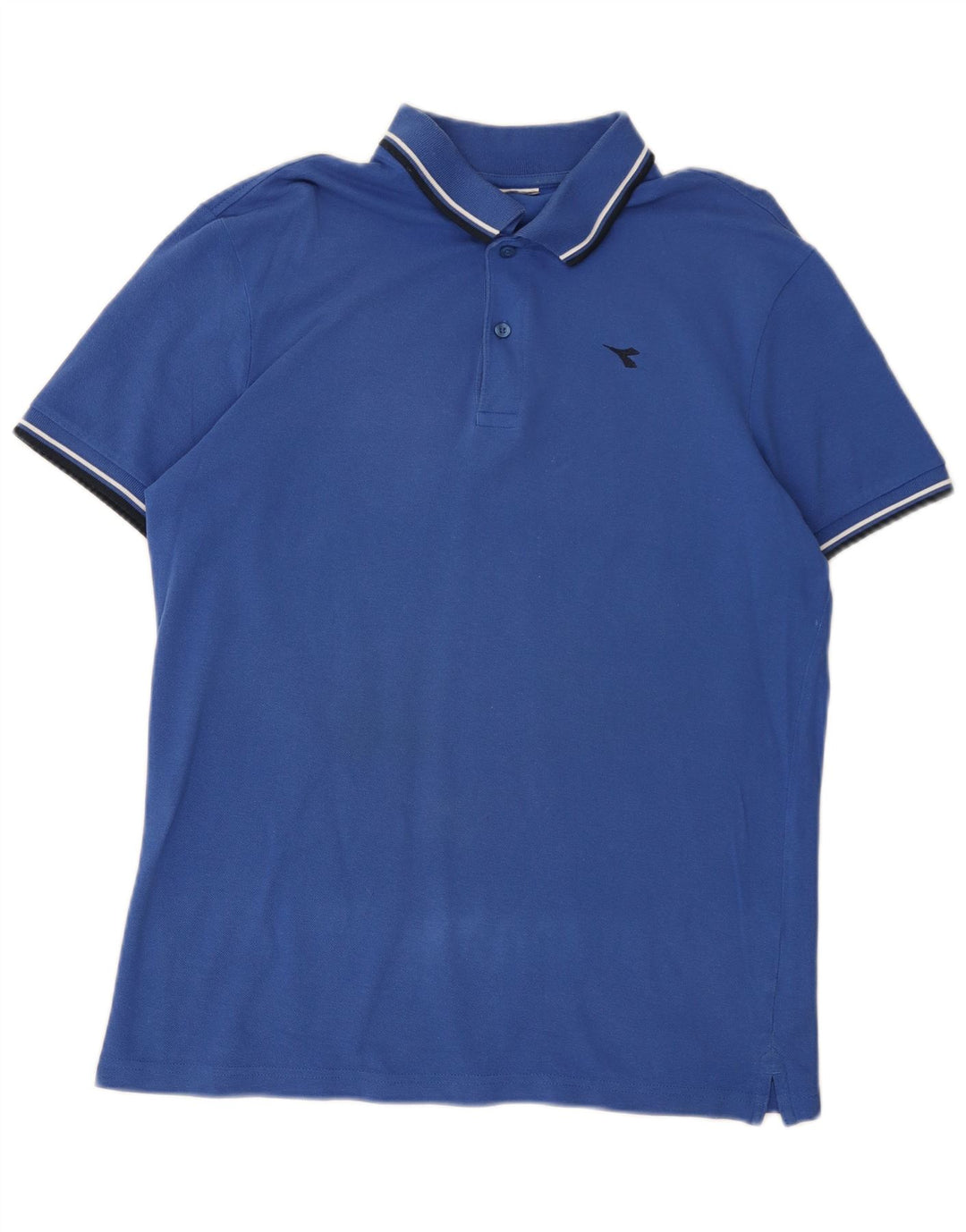 Diadora herre poloshirt mellemblå