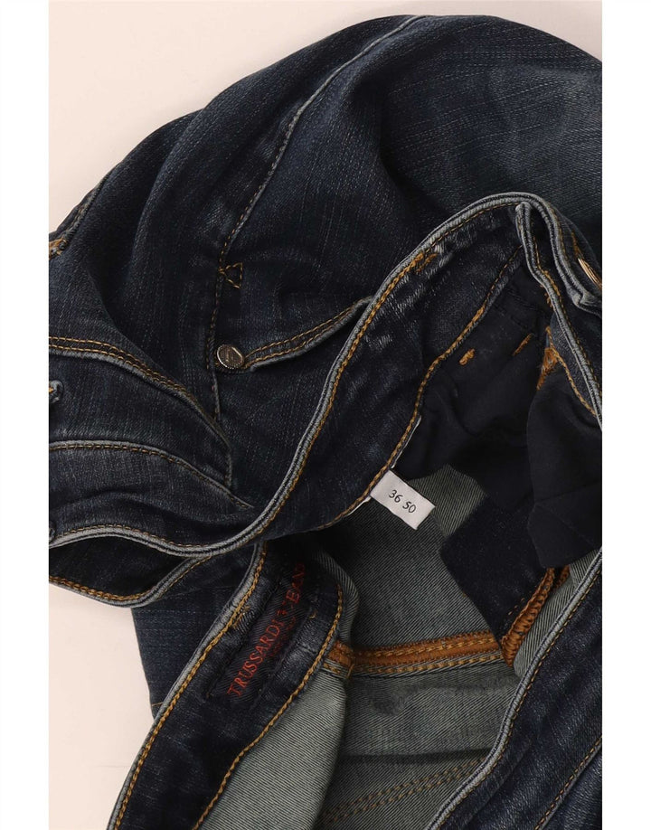 Trussardi herre cropped jeans W36 L24 blå