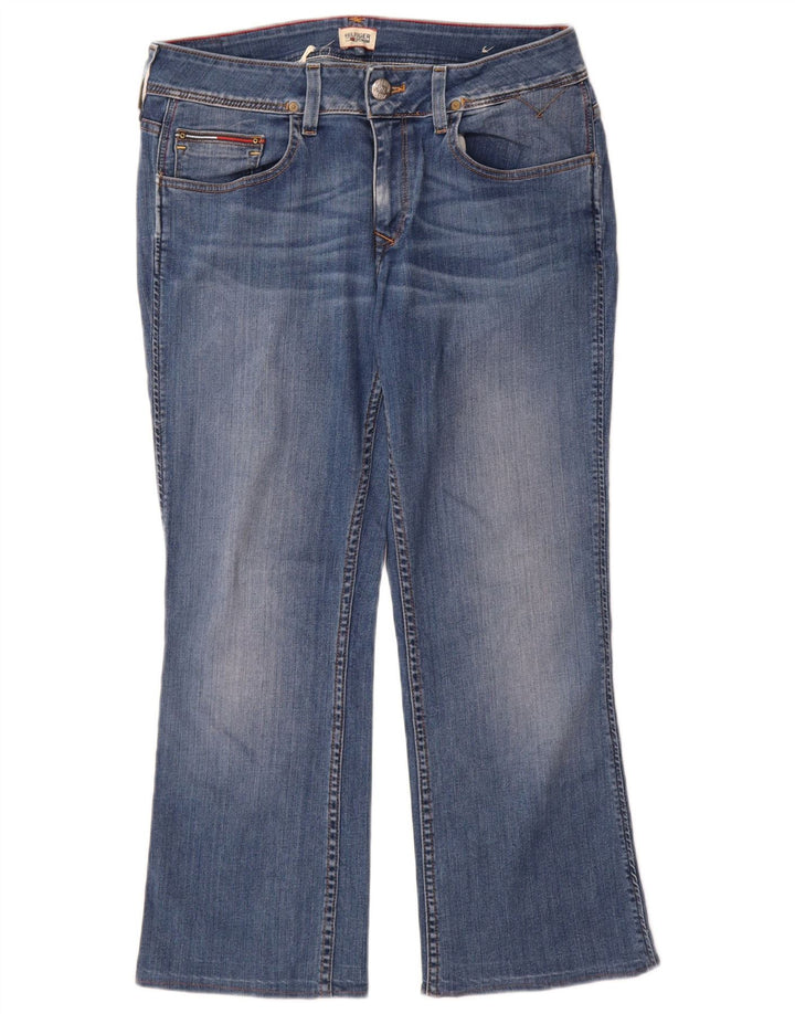 Tommy Hilfiger lige jeans til kvinder W33 L26 blå bomuld