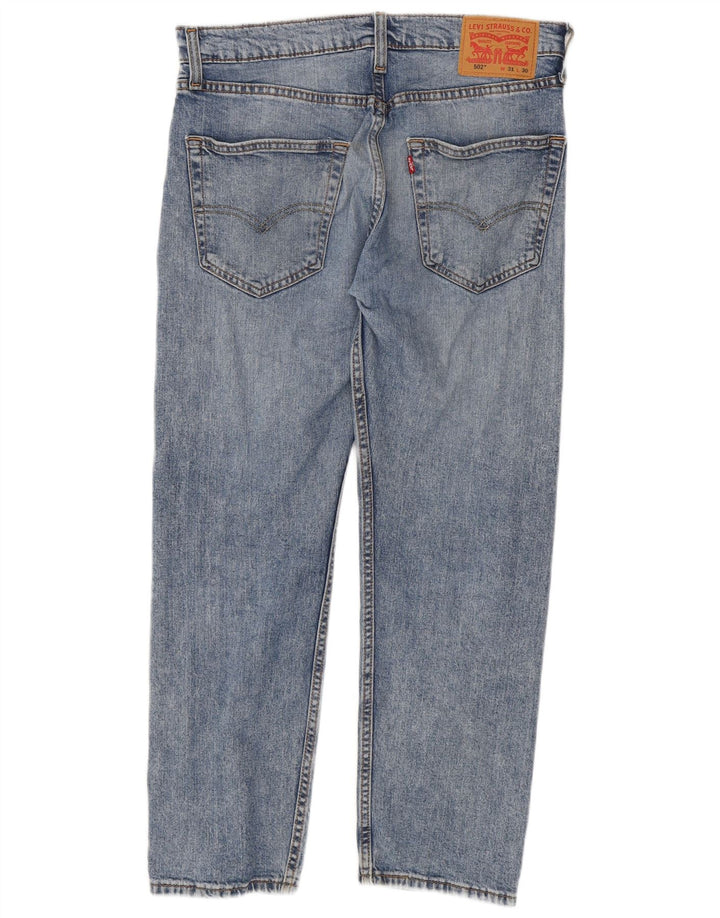 LEVI'S Herre 502 tilspidsede jeans W31 L30 Blå Bomuld