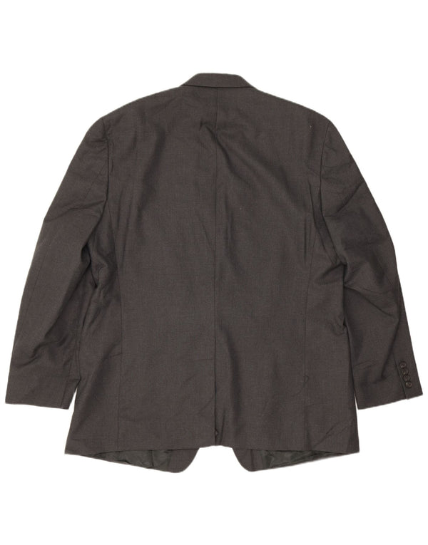Chaps Herre 2-knaps blazerjakke UK 48 4XL Grå Polyester