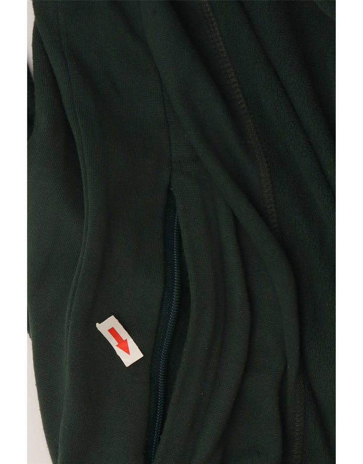 Kappa Herre Fleecejakke UK 40 Stor Grøn Polyester