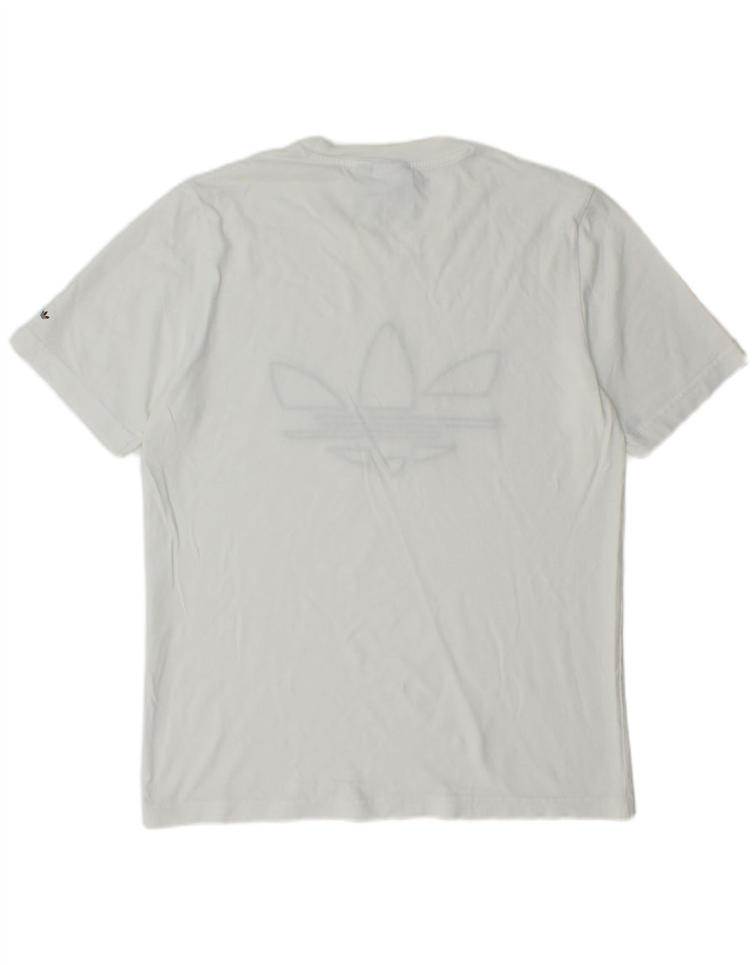 ADIDAS Grafisk T-shirt top til mænd, lille hvid