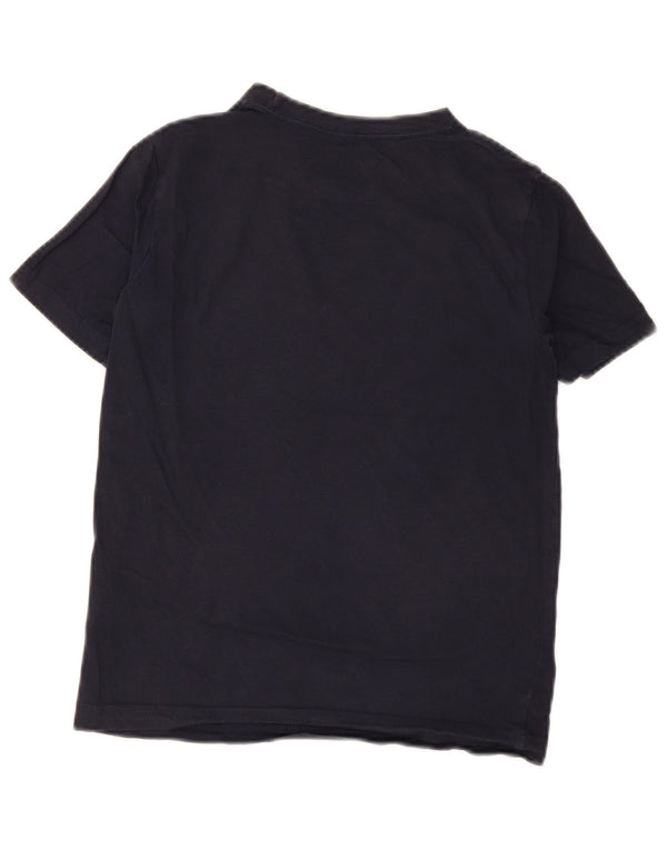 Converse drenge almindelig grafisk t-shirt top 10-11 år marineblå bomuld