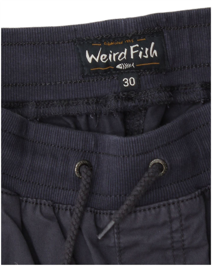 Weird Fish Herre Sportshorts Medium Navy Blue
