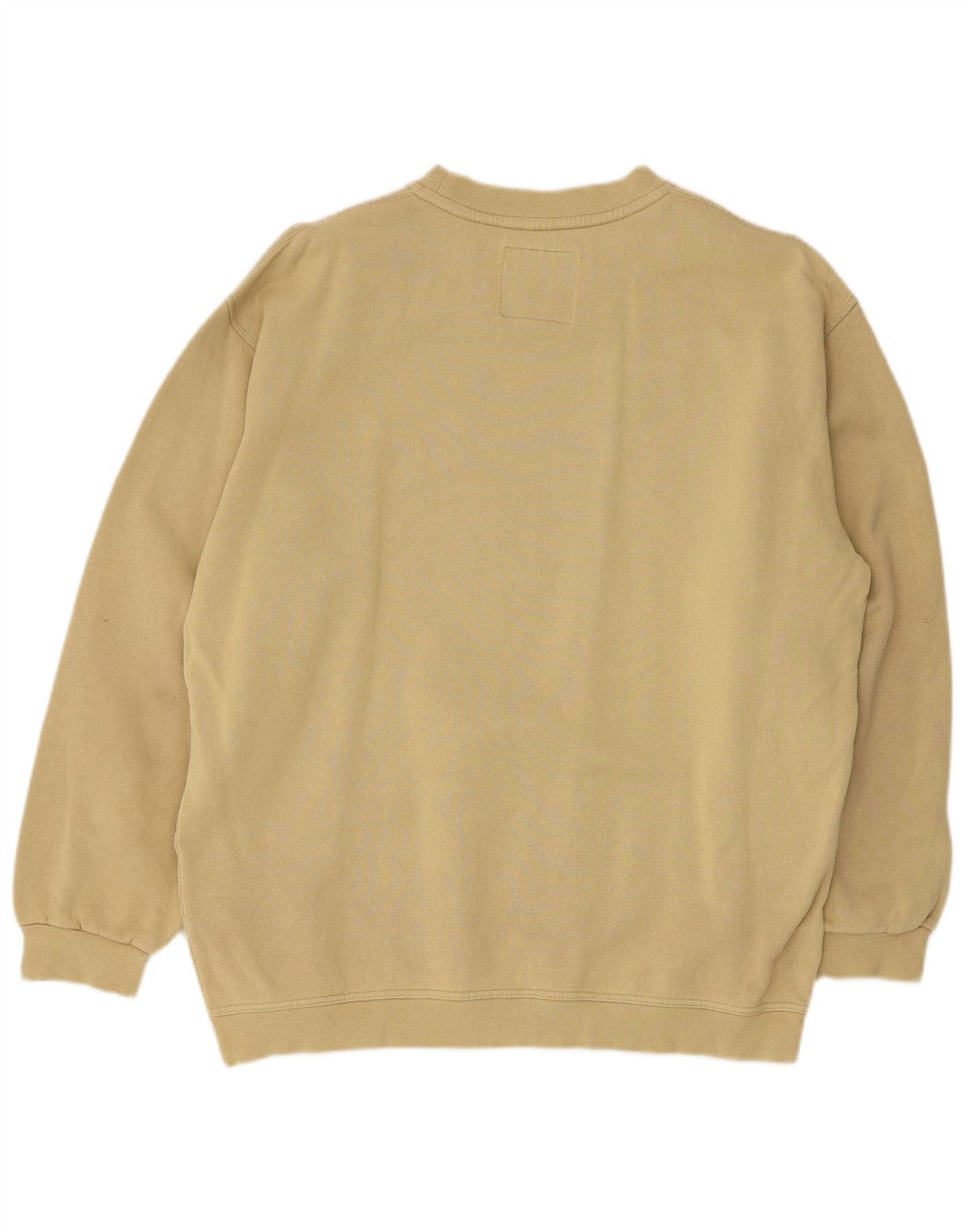 Murphy & Nye Herre Grafisk Sweatshirt Jumper Medium Khaki Bomuld