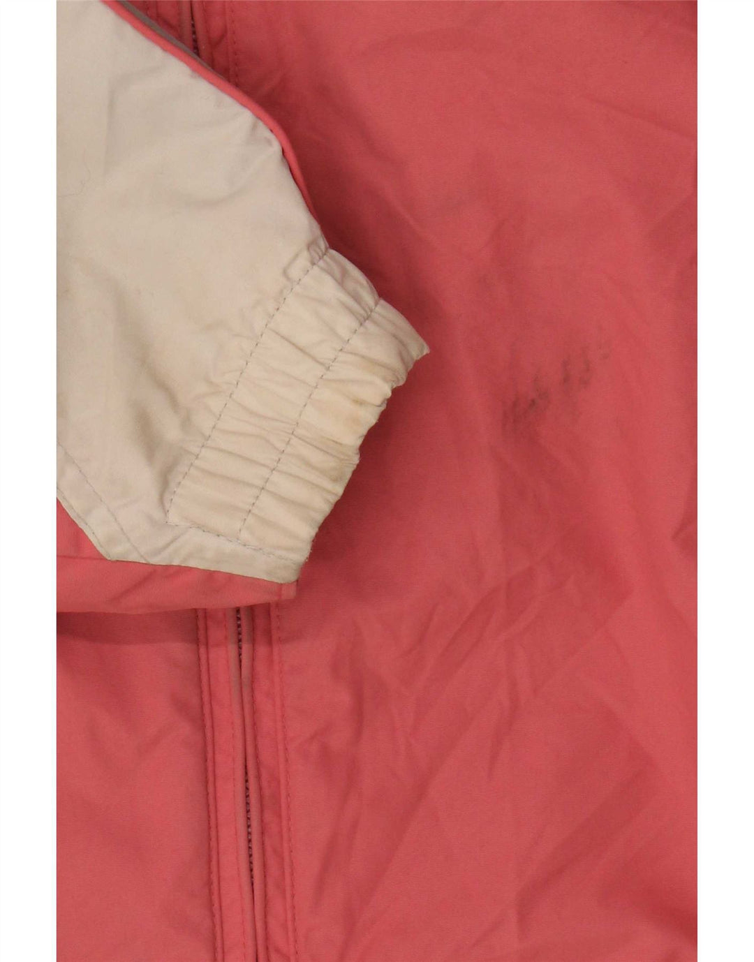 Columbia Skijakke med hætte til kvinder UK 14 Medium Rød Colourblock Polyamid