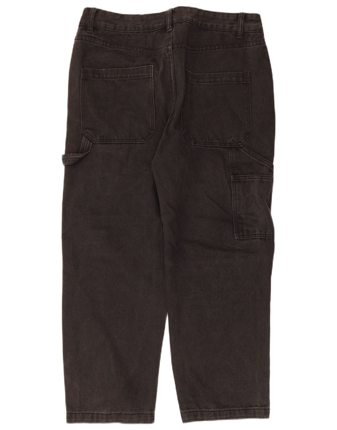 Scout Herre Cargo Straight Jeans W34 L26 Sort Bomuld