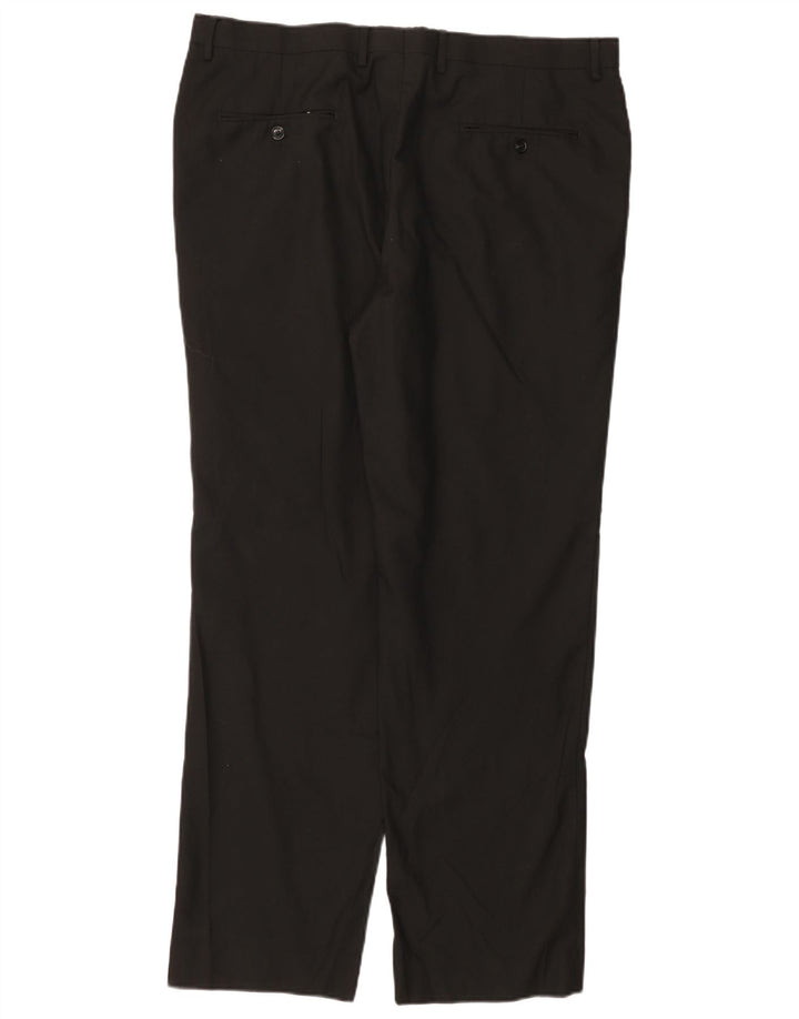 TOMMY HILFIGER Lige jakkesæt til mænd W40 L31 Sort polyester