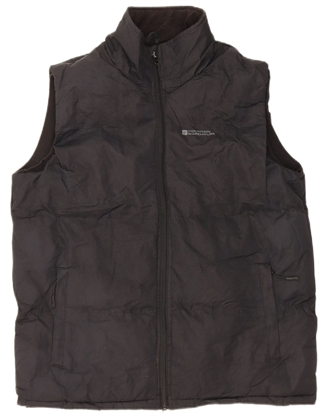 MOUNTAIN WAREHOUSE Herre Polstret Gilet UK 38 Medium Sort Polyester