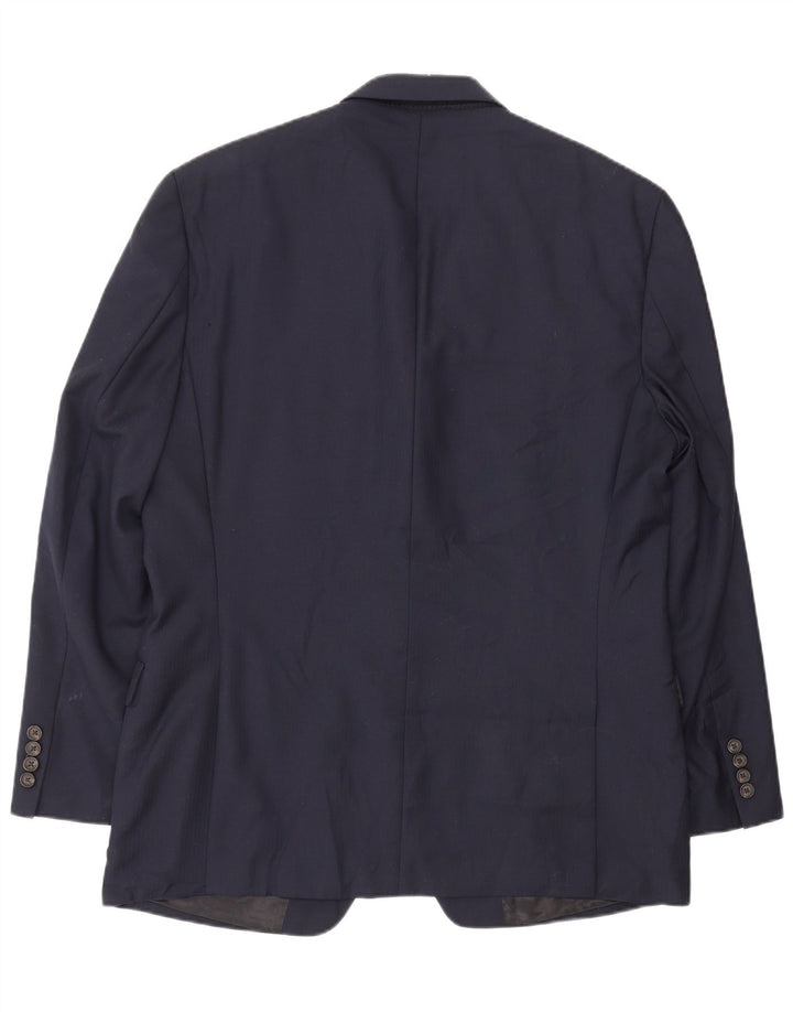 Ralph Lauren Herre 2-knaps blazerjakke UK 42 Stor marineblå uld klassisk
