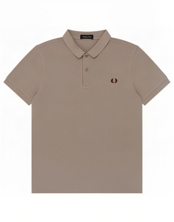 Fred Perry Mens Polo Shirt Medium Grey Cotton