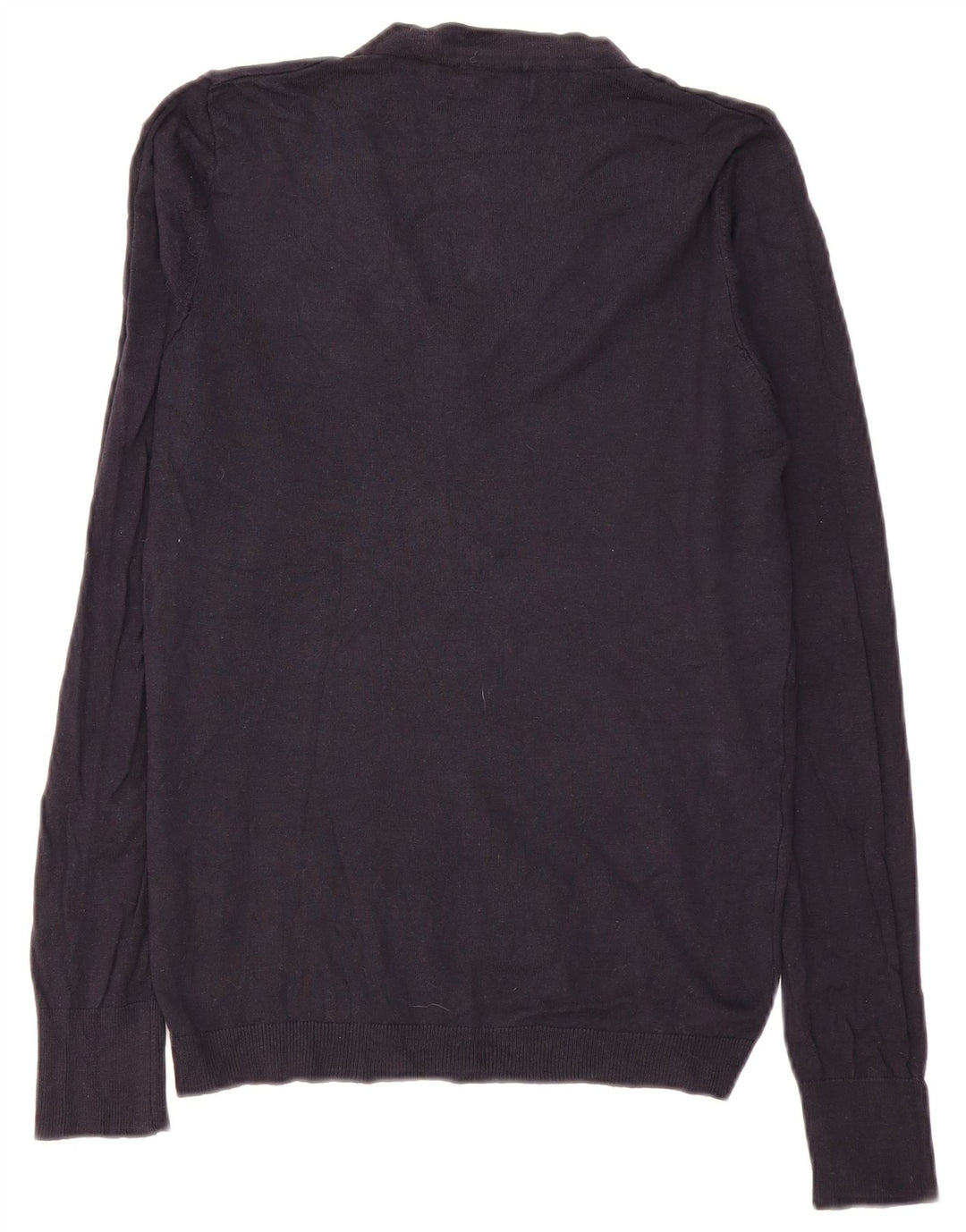 Zara Herre V-hals sweater Medium Navy Blue