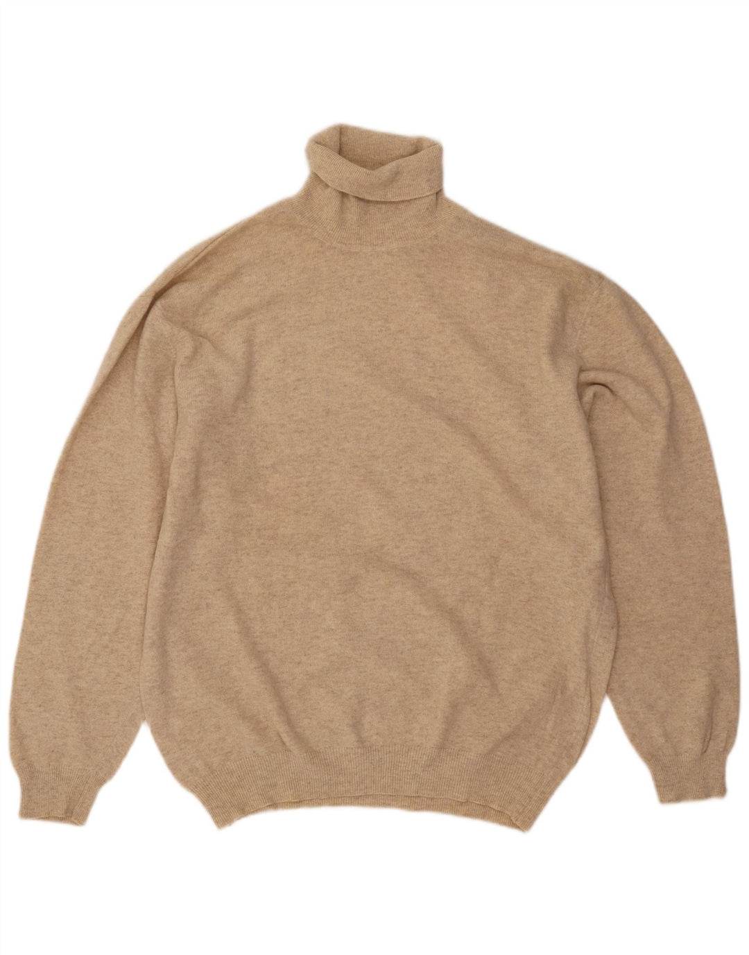 Donny & Max Herre Rullehalstrøje Stor Beige